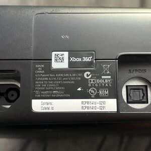 Working Xbox 360 Slim Console - Console Only - No cords/Hard drive (tested)